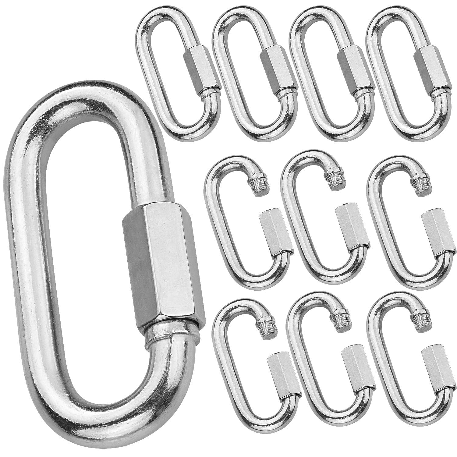 Amazon.com: AKOLAFE 20 Pack Quick Link Chain Connector 3/16 Inch